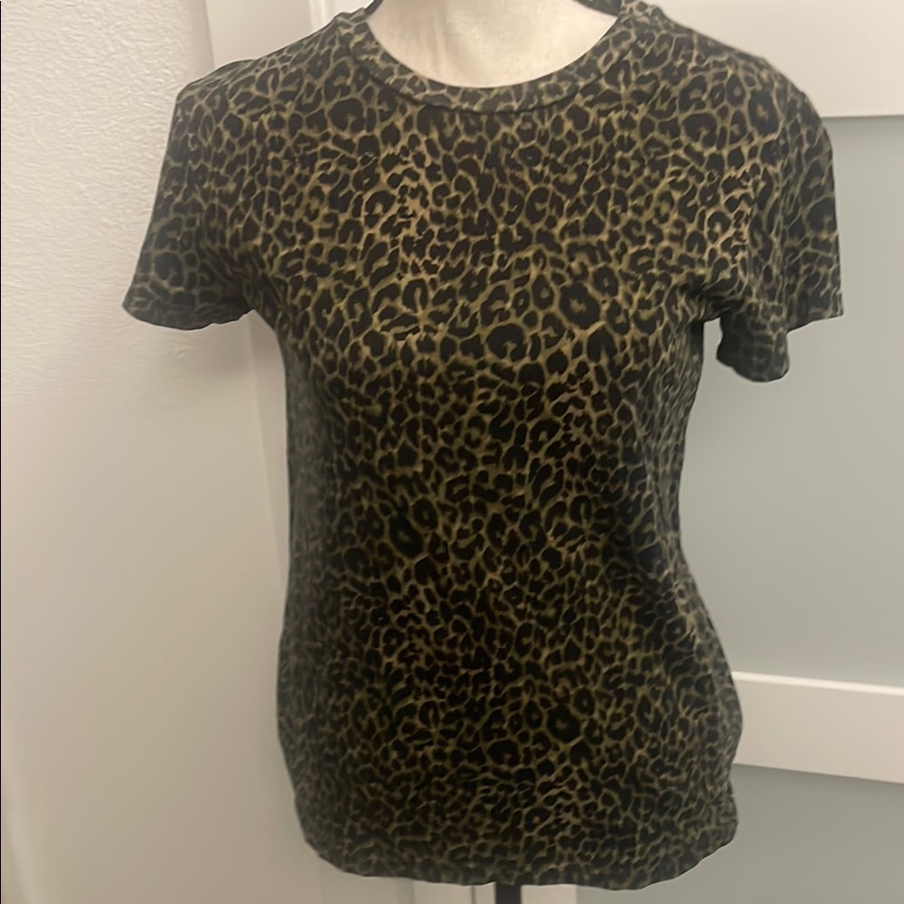 Leopard Print Women's Top